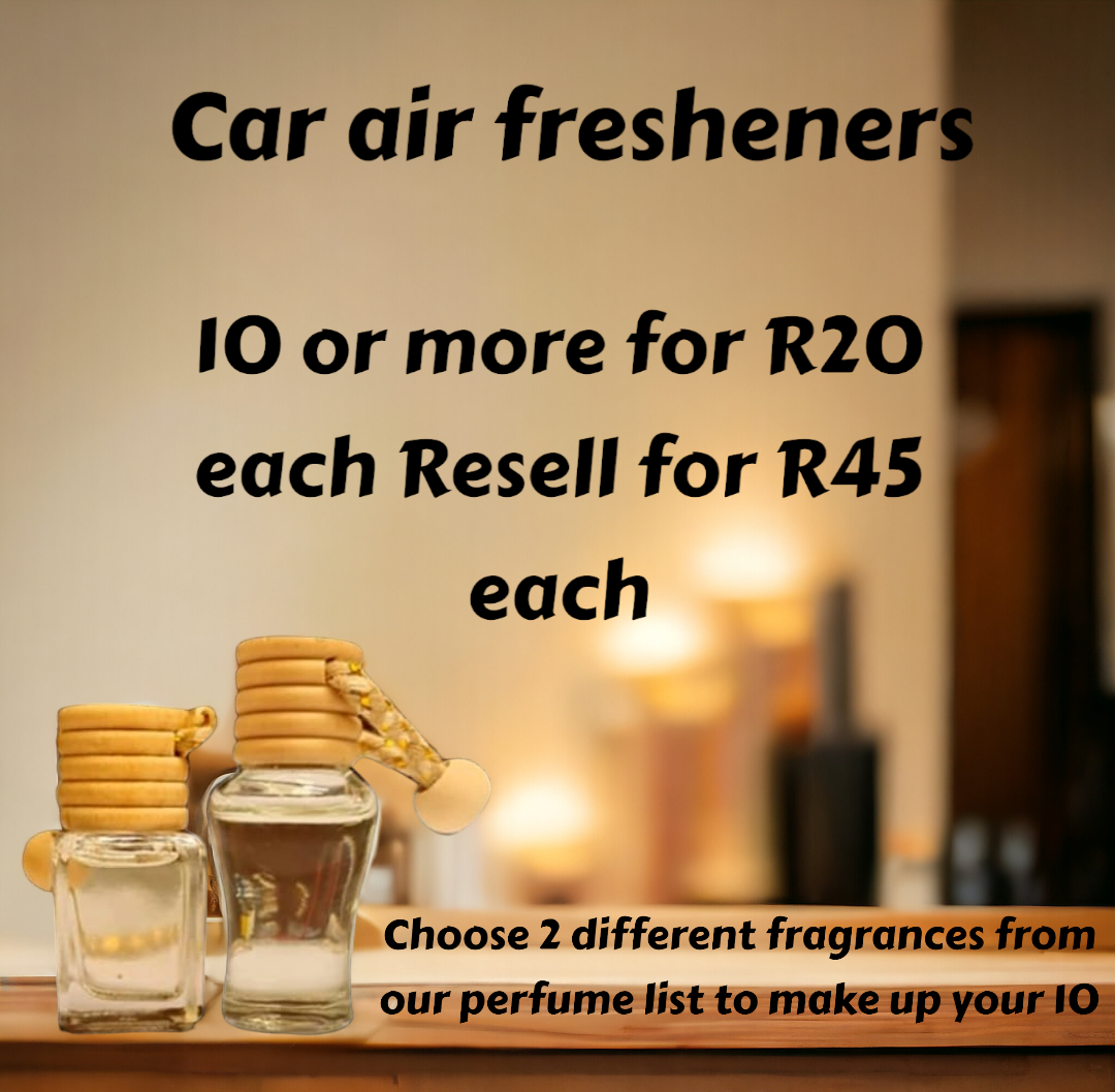 Car Air freshener Reseller kit